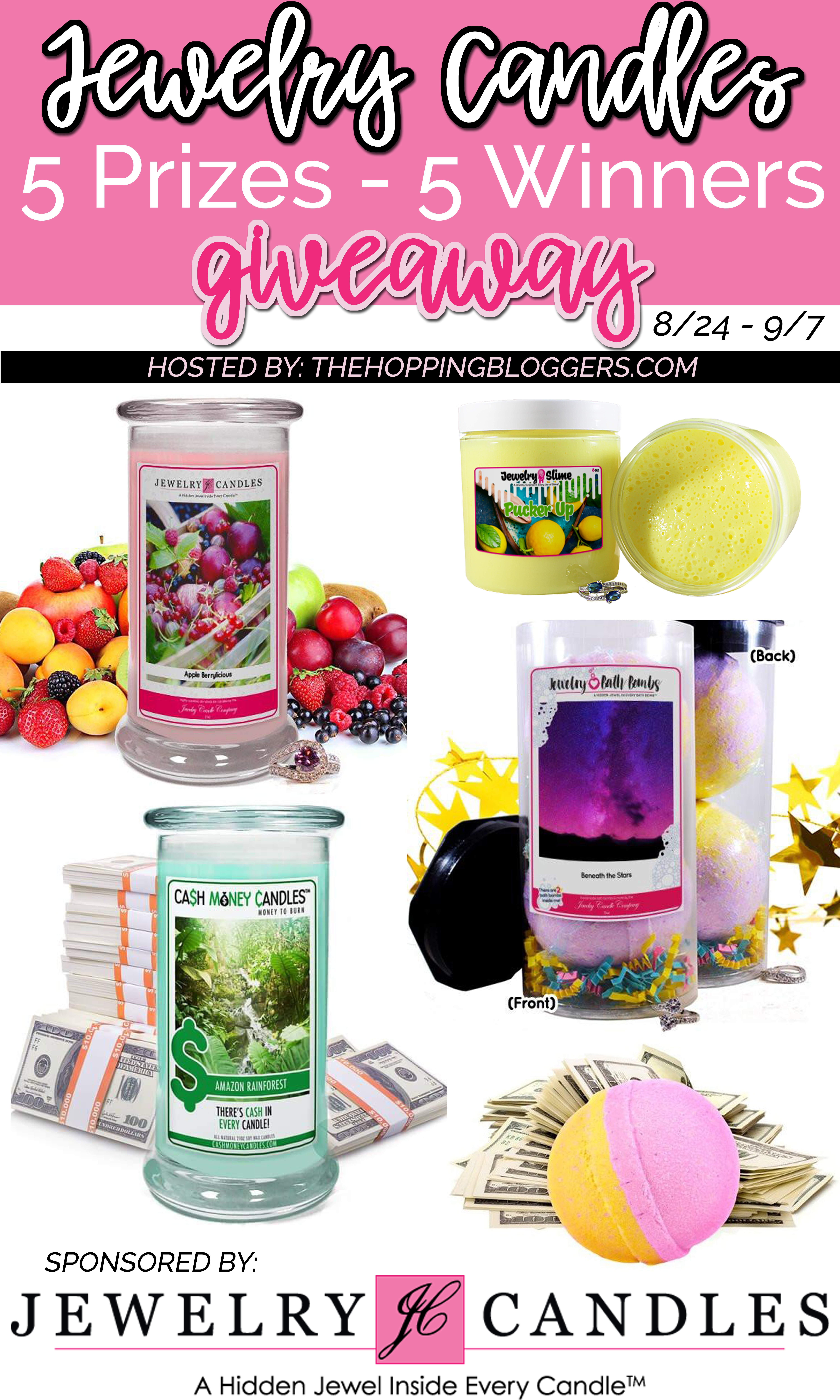 Enter to win a Jewerly Candle (5 Winners) #JewelryCandles #ad #THBgiveaway